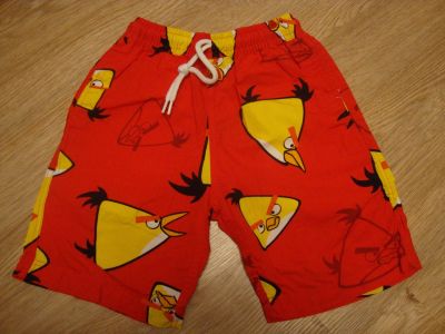 Лот: 4127381. Фото: 1. Шорты Angry Birds на мальчика... Брюки, шорты, джинсы