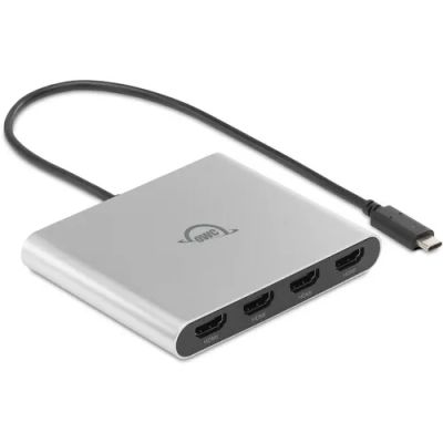 Лот: 25745916. Фото: 1. Адаптер HDMI OWC USB-C Quad HDMI... USB-флеш карты