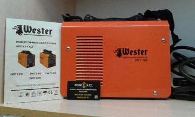 Лот: 11479321. Фото: 1. Сварочный аппарат (инвертор) Wester... Сварочные аппараты