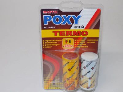 Лот: 16123221. Фото: 1. MASTIX Клей эпоксидный TERMO 80... Другое (сварка и резка)