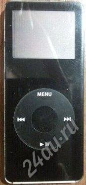 Лот: 337261. Фото: 1. ipod nano 1 g целых 2 гига! чёрный... Плееры