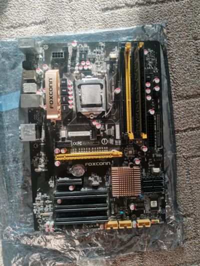 Лот: 19009875. Фото: 1. X3440 4/8, 12gb ddr3, foxconn... Комплекты запчастей
