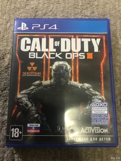 Лот: 5410409. Фото: 1. Диск на PS4 Call of Duty Black... Игры для консолей