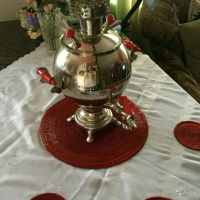 Лот: 8879879. Фото: 1. Самовар Петух. Предметы интерьера и быта