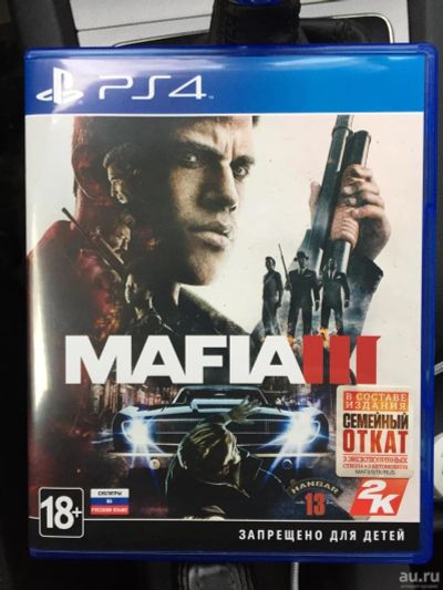 Лот: 8611797. Фото: 1. Mafia III PS4 диск. Игры для консолей