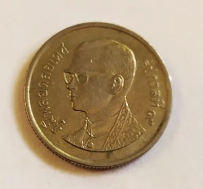 Лот: 25671858. Фото: 1. Таиланд 1 бат 2006 Рама IX. Азия