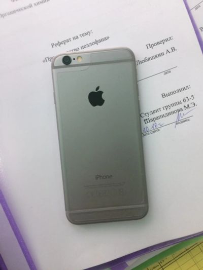 Лот: 8338400. Фото: 1. iPhone 6 64gb. Смартфоны