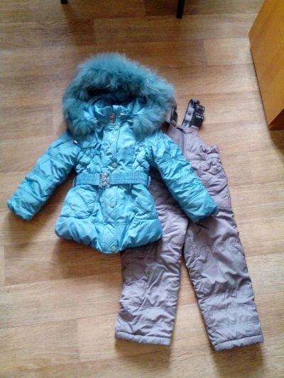 Лот: 10437771. Фото: 1. Костюм зимний для девочки 104. Верхняя одежда