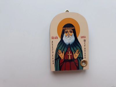 Лот: 14034373. Фото: 1. новая икона святой Гавриил Ургебадзе... Иконы