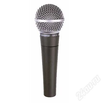 Лот: 235908. Фото: 1. Shure sm58 - Настоящий. Сделан... Студийные микрофоны, радиомикрофоны и радиосистемы