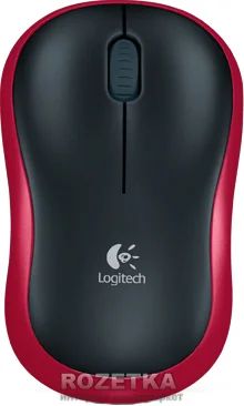 Лот: 4662974. Фото: 1. logitech wireless mouse m185 red. Клавиатуры и мыши