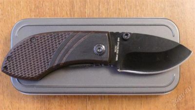 Лот: 843181. Фото: 1. Нож складной Boker Magnum Sandalwood. Ножи, топоры