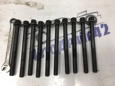 Лот: 21716125. Фото: 1. болты ГБЦ Nissan X-Trail T31. Двигатель и элементы двигателя