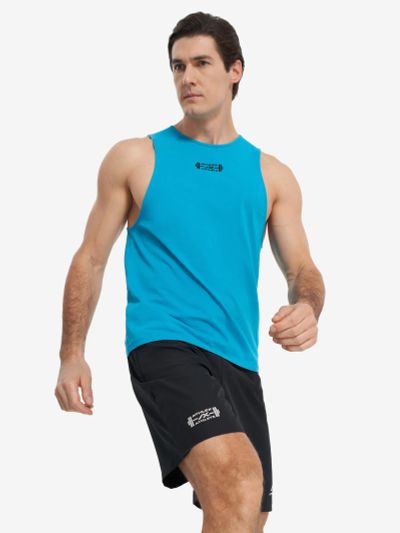 Лот: 25549377. Фото: 1. Майка мужская Athlex, Голубой. Топы, майки