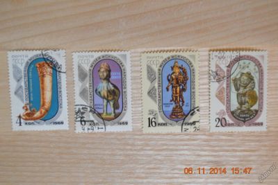Лот: 4988294. Фото: 1. Марки СССР 1969г. Государственный... Марки