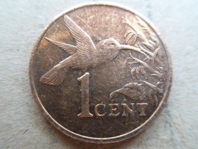 Лот: 6828776. Фото: 1. Тринидад и Тобаго 1 цент 2008. Америка