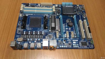 Лот: 20509259. Фото: 1. Комплект Gigabyte GA-970A-D3... Материнские платы
