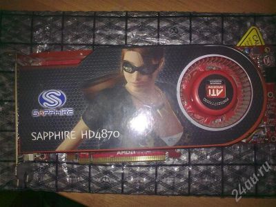 Лот: 644559. Фото: 1. radeon hd 4870 sapphire gddr5... Видеокарты