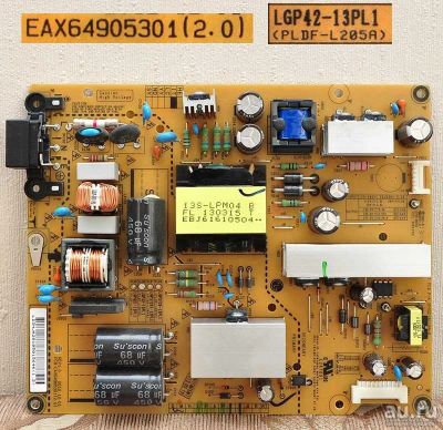 Лот: 8072078. Фото: 1. Блок питания с Led Drive EAX64905301... Печатные платы