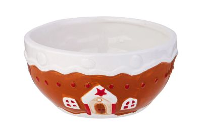 Лот: 24634024. Фото: 1. Салатник Hoff Пряничный домик. Тарелки, блюда, салатники
