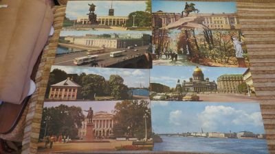 Лот: 12878446. Фото: 1. набор больших открыток Ленинград. Открытки, конверты