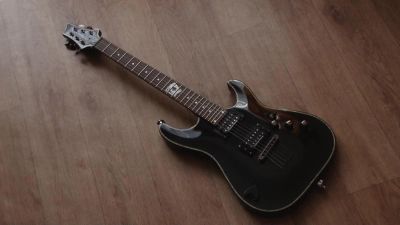 Лот: 4524544. Фото: 1. schecter C-1 blackjack Южная Корея... Гитары