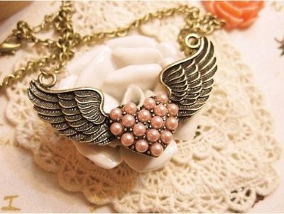 Лот: 3134611. Фото: 1. Подвеска "Heart with wings". Кулоны, подвески