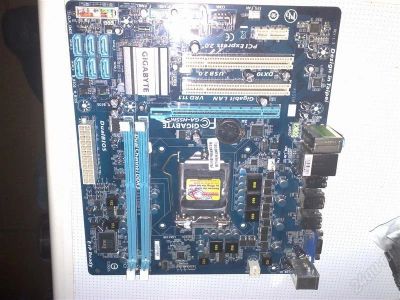 Лот: 1449842. Фото: 1. GIGABYTE GA-H55M-S2 LGA1156 мёртвая. Материнские платы