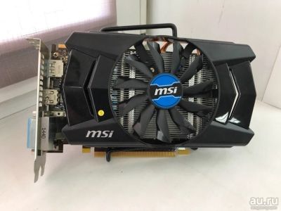 Лот: 13820348. Фото: 1. Видеокарта MSI AMD Radeon R7 260X... Видеокарты