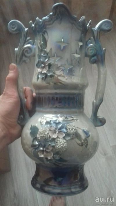 Лот: 10861491. Фото: 1. Шикарная ваза (винтаж). Вазы