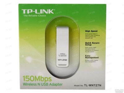 Лот: 13857397. Фото: 1. Wi-Fi адаптер TP-LINK TL-WN727N... WiFi, Bluetooth адаптеры