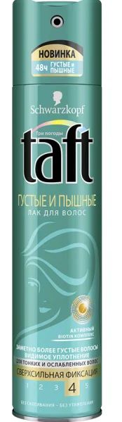Лот: 19094428. Фото: 1. Schwarzkopf Taft - Густые И Пышные... Уход за волосами 