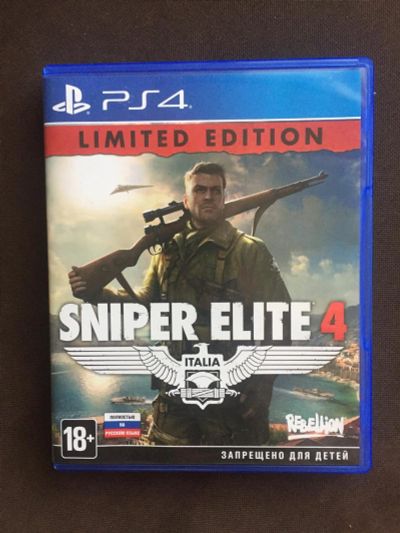 Лот: 10555284. Фото: 1. Sniper Elite 4. Игры для консолей