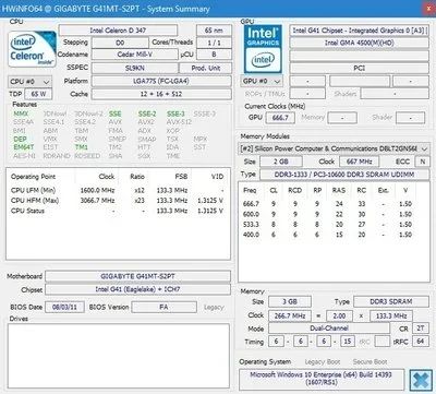 Лот: 14699183. Фото: 1. GA-G41MT-S2PT \ Intel Xeleron... Материнские платы