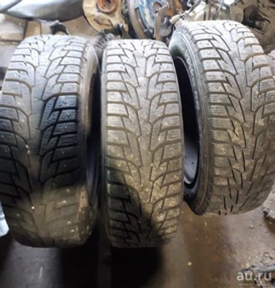 Лот: 18233086. Фото: 1. Шины зимние на дисках Hankook. Шины