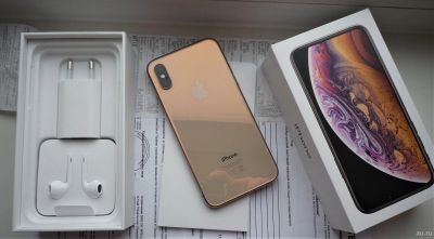 Лот: 13339136. Фото: 1. Apple iPhone XS 64GB Gold рст... Смартфоны