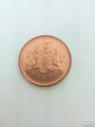 Лот: 16062195. Фото: 1. 1 cent 2002 Barbados 1 cent Барбадос... Америка