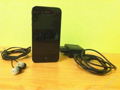 Лот: 2579753. Фото: 1. Apple Iphone 4 Black 16 gb 6.1... Смартфоны