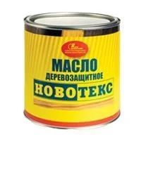 Лот: 18707237. Фото: 1. Масло деревозащитное "НОВОТЕКС... Краски, лаки, растворитель