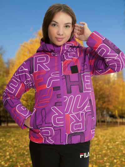 Лот: 23329110. Фото: 1. Куртка утепленная для девочек... Легкие куртки, толстовки