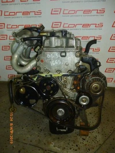 Лот: 15089244. Фото: 1. Двигатель NISSAN QG15DE на AD... Двигатель и элементы двигателя