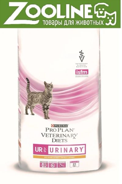 Лот: 6938956. Фото: 1. Purina Veterinary Diets UR (350... Корма