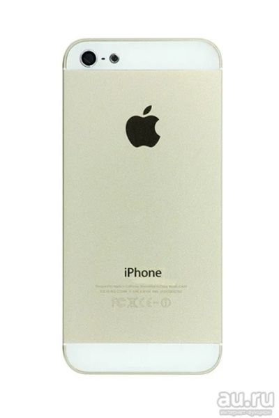 Лот: 9650188. Фото: 1. Корпус Apple iPhone 5 золотой... Корпуса, клавиатуры, кнопки