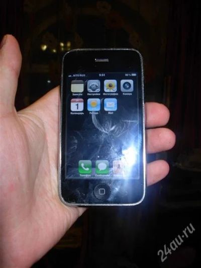 Лот: 1959850. Фото: 1. Продам IPHONE 3G 8Gb (с косячками... Смартфоны