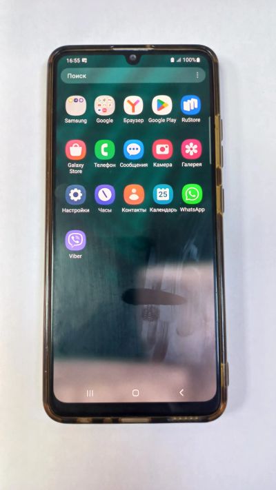 Лот: 23324362. Фото: 1. Samsung A32 128Gb с чехлом. Смартфоны