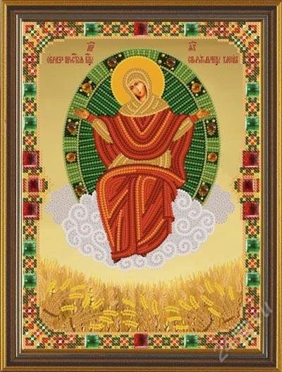 Лот: 2417401. Фото: 1. Божия Матерь Спорительница Хлебов... Вышивание