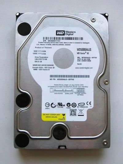 Лот: 9552610. Фото: 1. Жесткий диск Western Digital Caviar... Жёсткие диски (HDD)