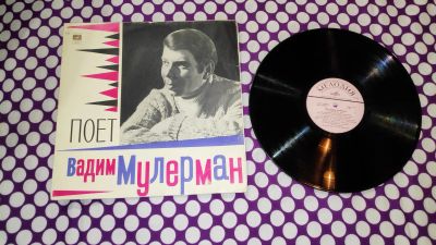 Лот: 22380058. Фото: 1. " Вадим Мулерман " большая виниловая... Аудиозаписи