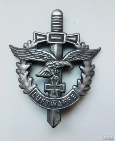 Лот: 13596052. Фото: 1. Знак Люфтваффе Luftwaffe Вермахт... Другое (значки, медали, жетоны)