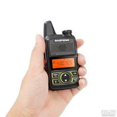 Лот: 13303141. Фото: 1. Рация Baofeng BF-T1 Mini + гарнитура... Рации, радиостанции